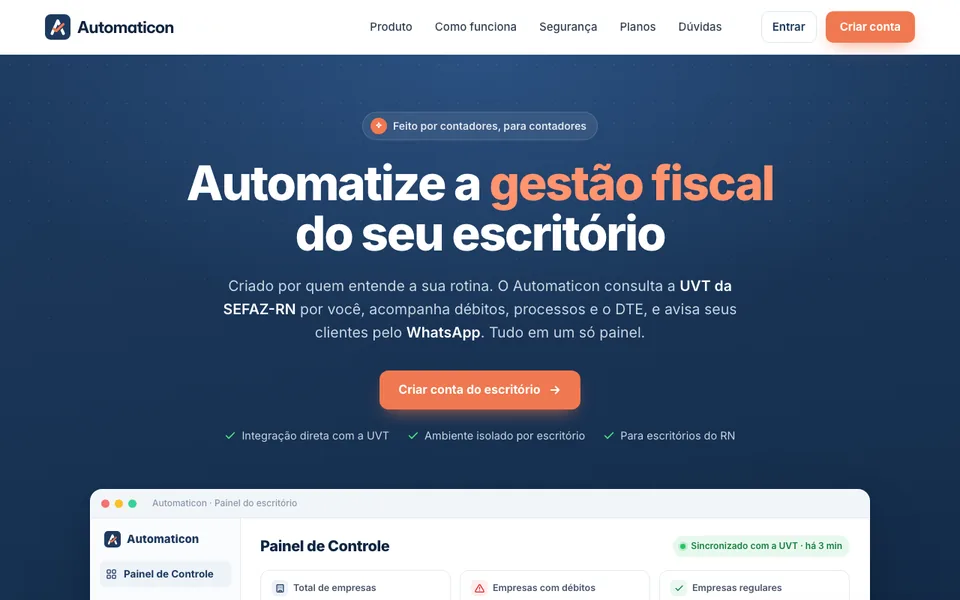 Site da Automaticon