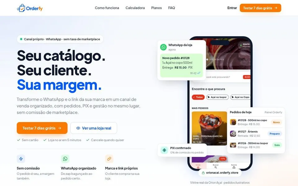 Site da Orderfy